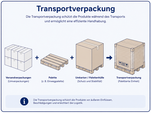Beispielbild: Transportverpackung